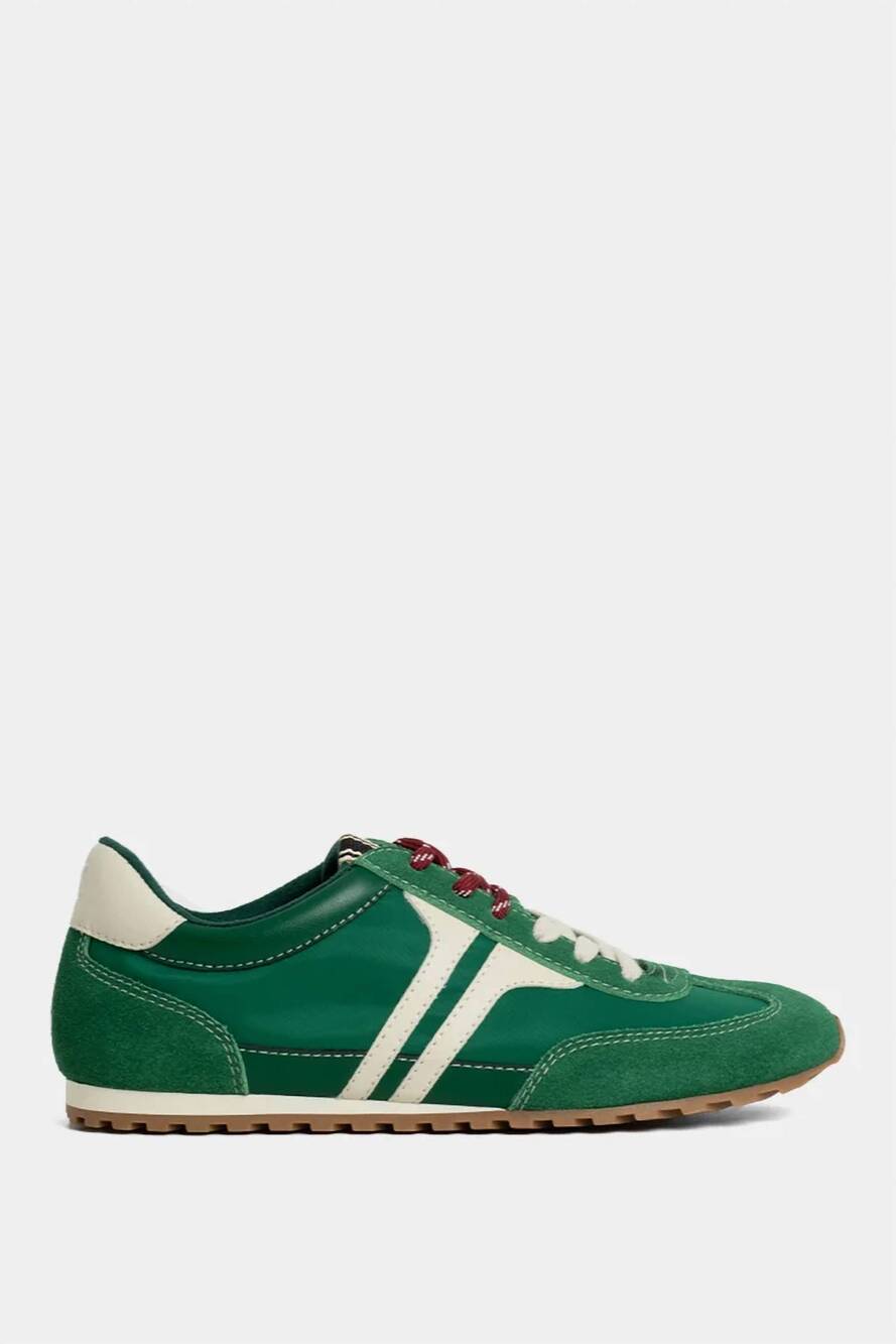 NEW SHU SHOP women's kelly sneakers in green